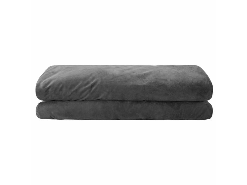  Couverture lestée adulte, couverture pondérée anthracite 150x200 cm 11 kg shl46919  - Conforama D