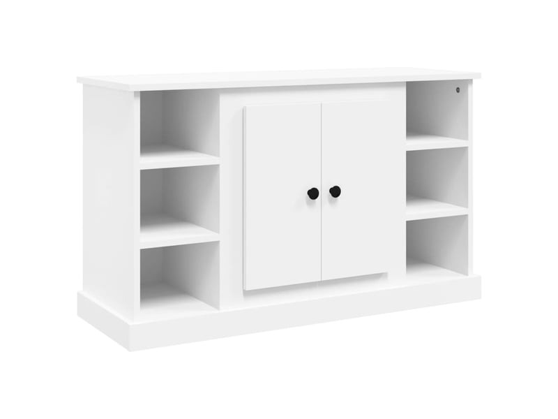  Buffet - bahut - meuble de rangement blanc 100x35,5x60 cm bois d'ingénierie  - Conforama A