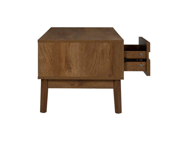 Table basse - home deco factory - forest - marron et noir  - Conforama E