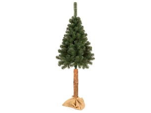 Sapin de noël artificiel springos® sur tronc naturel, pin, 180 cm