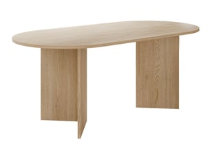 Table comfivo fungus, stratifié, stratifié, 75x90x185cm