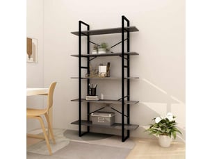 Bibliotheque coloris  gris  <strong></strong> <strong></strong> - 100 cm x 175 cm