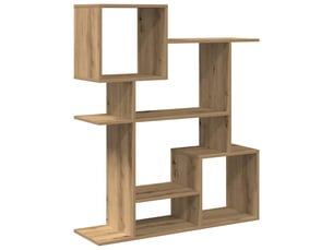 Étagère de rangement, étagère séparatrice de pièce chêne artisanal 92x29x112 cm
