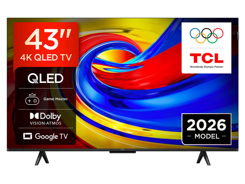  43p7l-tv 43 pouces qled 4k ultra hd smart tv wifi noir  - Conforama A