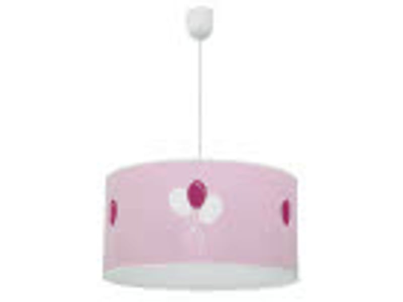  Suspension enfant fabrilamp globitos rose 1xe27 hauteur réglable 30-73 cm ø35 cm 073493500 - Conforama B