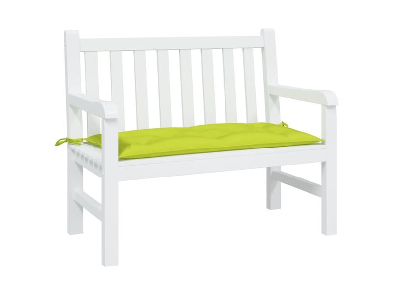  Coussin de banc de jardin, coussin d'assise vert brillant 110x50x7cm tissu oxford cf52864  - Conforama C