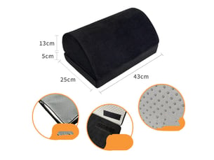 Pouf / repose pied VICMHUANG  noir