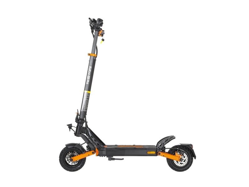 Kukirin g2 pro abe trottinette électrique adulte 500w, autonomie 65km, pneus 9 pouces, freinage renforcé et version noire KuKirin - Conforama B