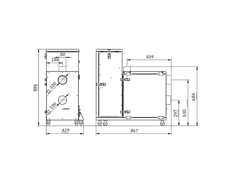 Poêle à granulés extérieur - turbopellet air 12 kw - blanc - Conforama C