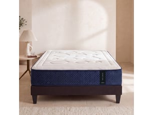 Matelas 80x200 cm <strong>MAISON AUBERTIN</strong>  <strong>3MA504.0820</strong> Ressorts ensachés + mousse soutien Ferme épaisseur 28 cm