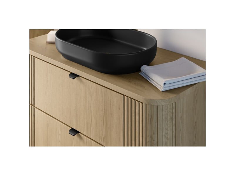  Ensemble de salle de bain kori : meuble sous vasque 120cm + plan vasque  - Conforama E