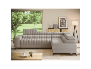 Canapé d'angle collection kanedojo coloris beige