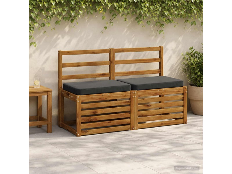  Coussin de banc, coussin d'assise, coussin pour chaisecanapé 1 pièce vught 100 % polyester anthracite cf51545  - Conforama B