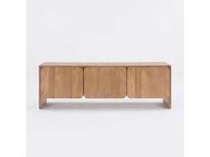 Meuble tv coloris marron 150 cm MAISON PAVANE  Achille