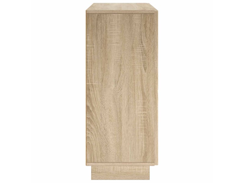  Buffet salon, buffet de rangement chêne sonoma 85,5x31x75 cm bois d'ingénierie shl41092  - Conforama E