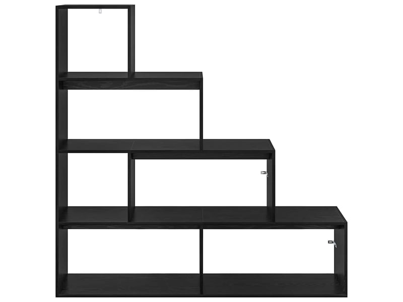  Cloison bibliothèque, meuble de rangement 143,5 x 29 x 143,5 cm bois d'ingénierie  - Conforama E