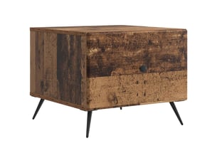 Table basse rectangulaire coloris marron  