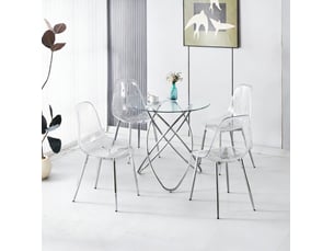 Ensemble table rond(e)    <strong>COVREO </strong> <strong></strong> 