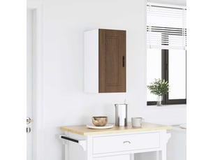 Armoire murale de cuisine porto chêne marron bois d'ingénierie shl7548