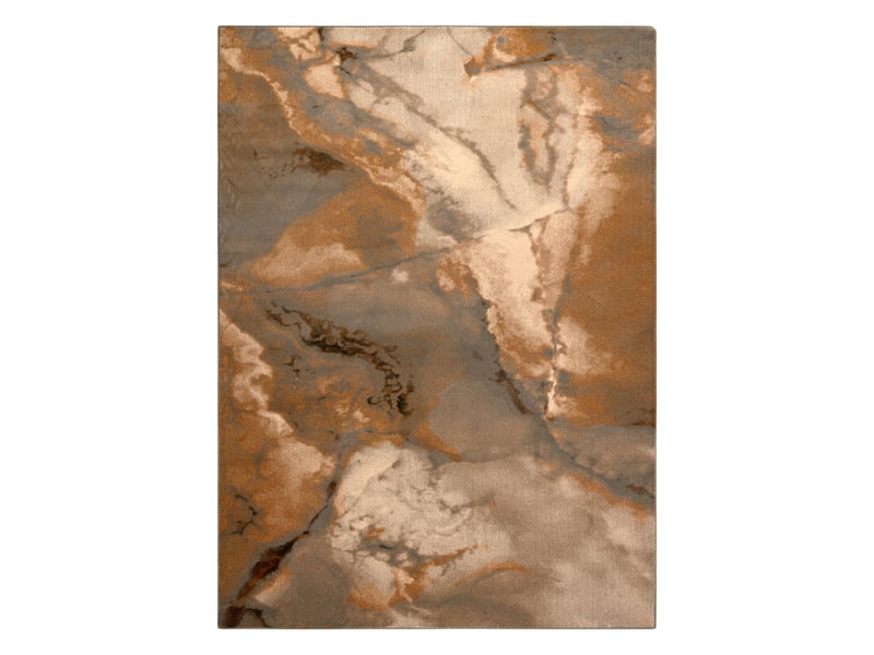  Tapis en laine omega limus marbre brunes 200x300 cm  - Conforama B