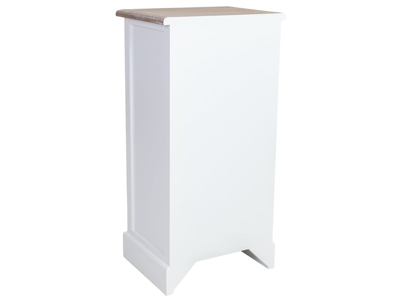 Commode en bois marron 45x35x90 cm h - Conforama D