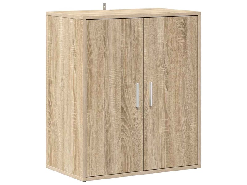  Meuble à chaussures, armoire à chaussures 60x35x70 cm chêne sonoma 5 paires de chaussures  - Conforama A