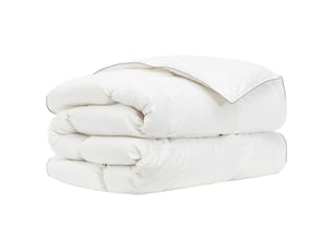 Couette - duvet fulda 150 x 200 cm 4 saisons 210 gsm blanc