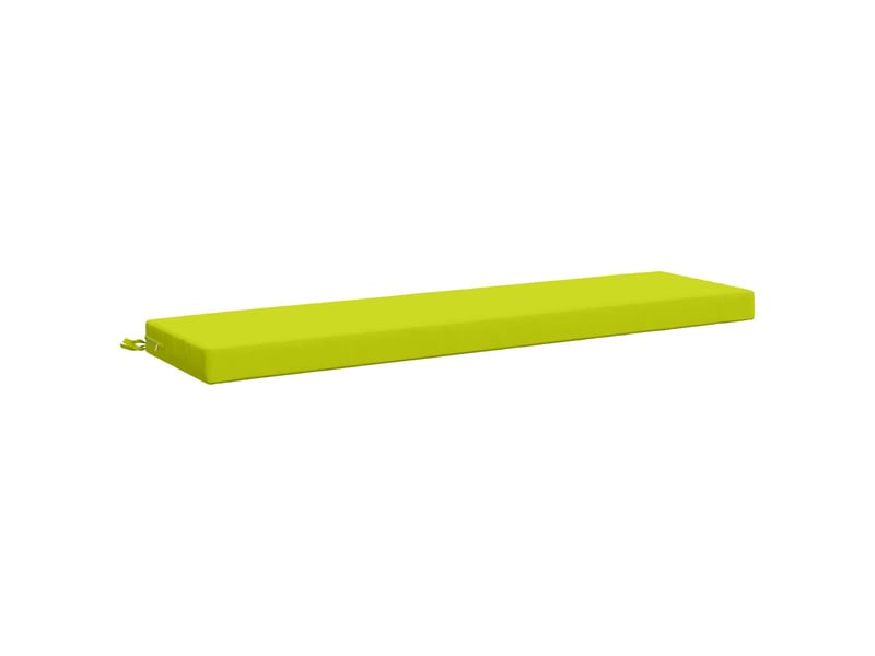  Lot de 2 coussins de banc, coussins d'assise soest 100 % polyester vert vif. Cf57623  - Conforama D