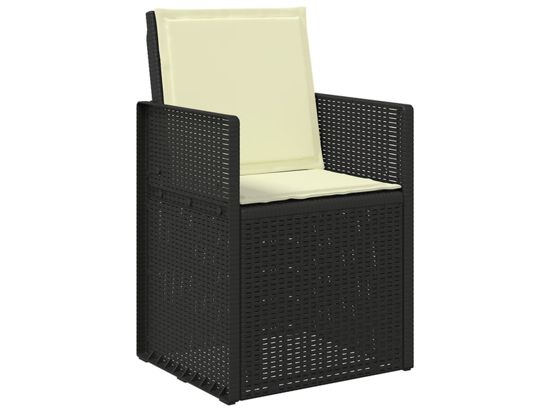  Coussins de siège et de dos polyester crème 47 x 45 x 2 cm cf60812  - Conforama C