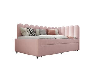 Lit simple 140x200 cm    coloris rose