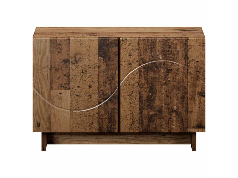  Meuble tv moderne, banc tv 60x34.5x40 cm bois ancien bois d'ingénierie  - Conforama D