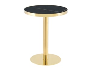 Table basse rond(e) coloris bicolore LPOSPI - 60 cmx60 cm