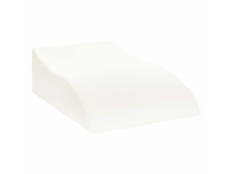  Coussin pour les jambes, oreiller 68 x 40 x 21,5 cm mousse pu blanc cf56587  - Conforama C