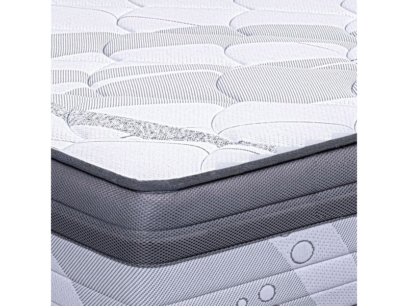 Matelas mousse hr + mémoire 140x200 cm - visco  - Conforama E