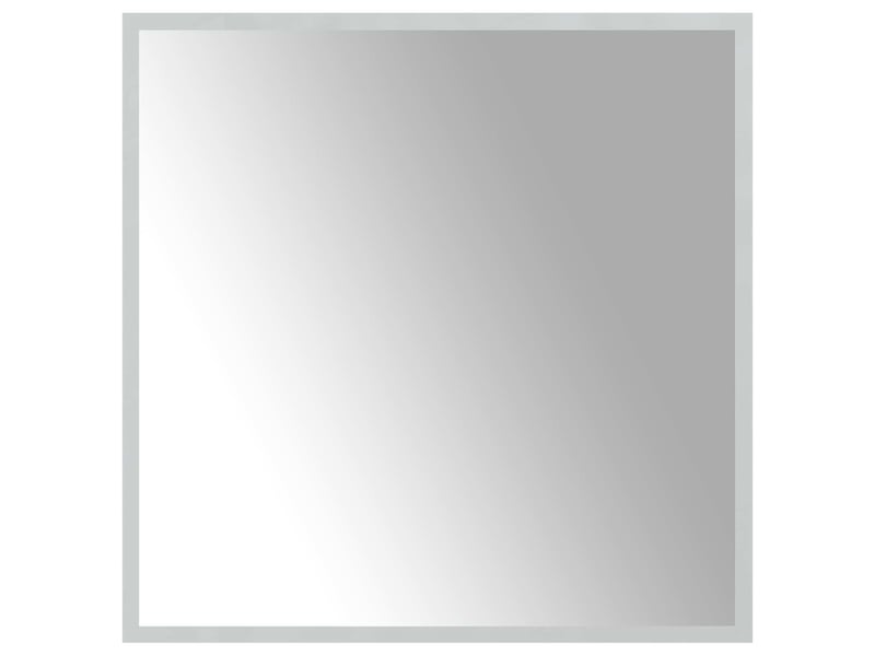  Miroir de salle de bain, miroir de toilette led transparent 60 x 60 cm verre trempé cf62596  - Conforama A