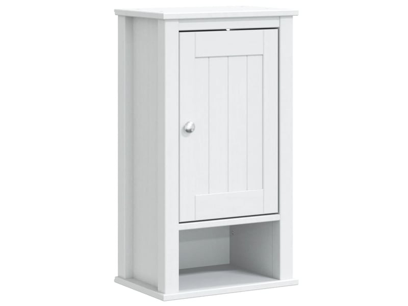 Ensembles de salle de bain, meubles de salle de bain 3 pcs berg blanc bois de pin massif cf64775 - Conforama C