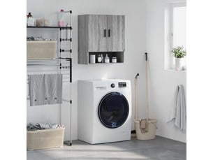 Armoire     <strong></strong> <strong></strong> coloris gris largeur 60 cm