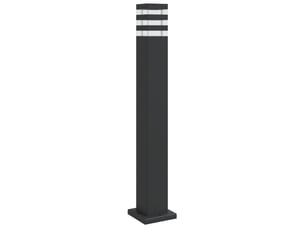 Lampadaire d'extérieur 80 cm aluminium noir 02_0042513