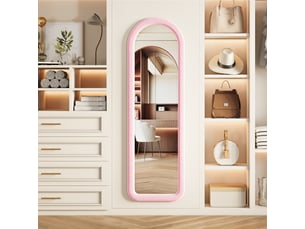 Miroir  à poser coloris rose <strong></strong>  <strong></strong> - 50 cm x 2 cm