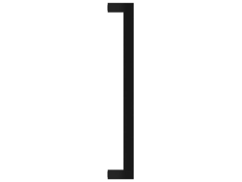  Bouton de porte, 224 mm, noir  - Conforama C