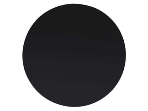 Dessus de table - plateau de table - dessus de bureau rond verre trempé 700 mm