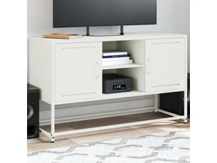Meuble tv coloris blanc 100.5 cm <strong></strong>  <strong></strong>