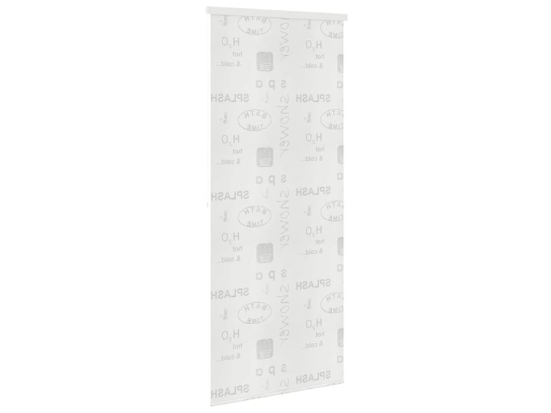 Store enrouleur, store roulant de douche 100x240 cm éclaboussures cf47261 - Conforama D