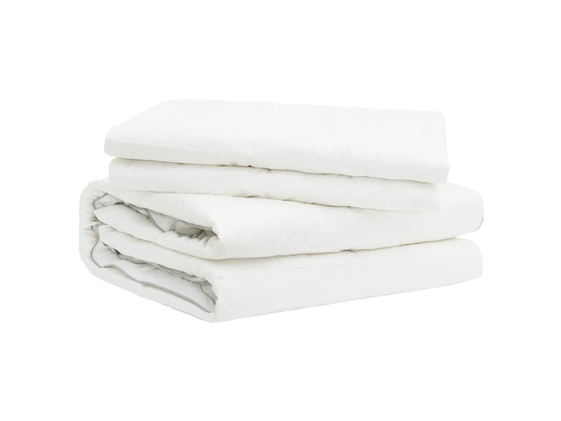  Couette - duvet trier 240x260cm 4 saisons 140+220gsm blanc  - Conforama C