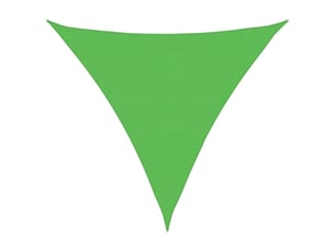 Voile d'ombrage - voile d'ombre - voile parasol 160 gm² vert clair 4,5x4,5x4,5 m pehd