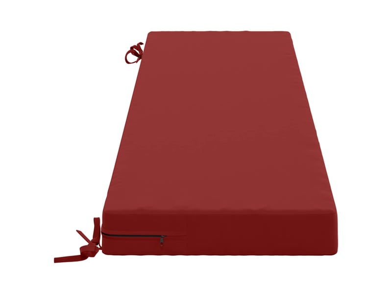  Coussin de banc, coussin d'assise, coussin de canapé soest 100 % polyester bordeaux 150 x 40 x 8 cm cf53180  - Conforama D