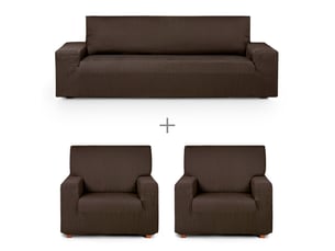Housse de canapé apolo trio 3+1+1 places en lycra c07