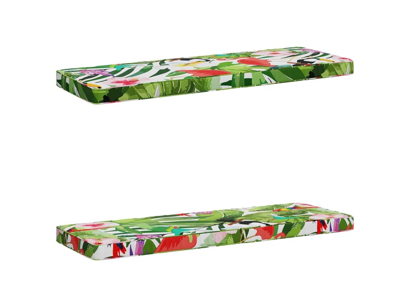 Lot de 2 coussins de banc, coussins d'assise vught 100 % polyester cf57686 - Conforama B