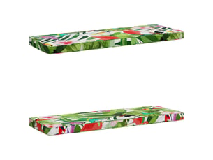 Lot de 2 coussins de banc, coussins d'assise vught 100 % polyester cf57686