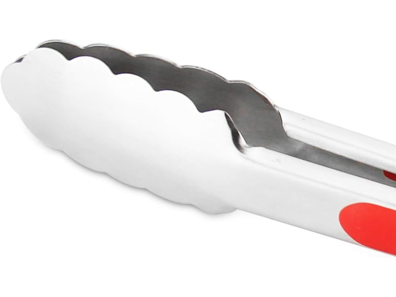  1 paire de pinces de cuisine de 26.5 cm - parfaites pour saisir les aliments, les salades et les grillades  - Conforama B